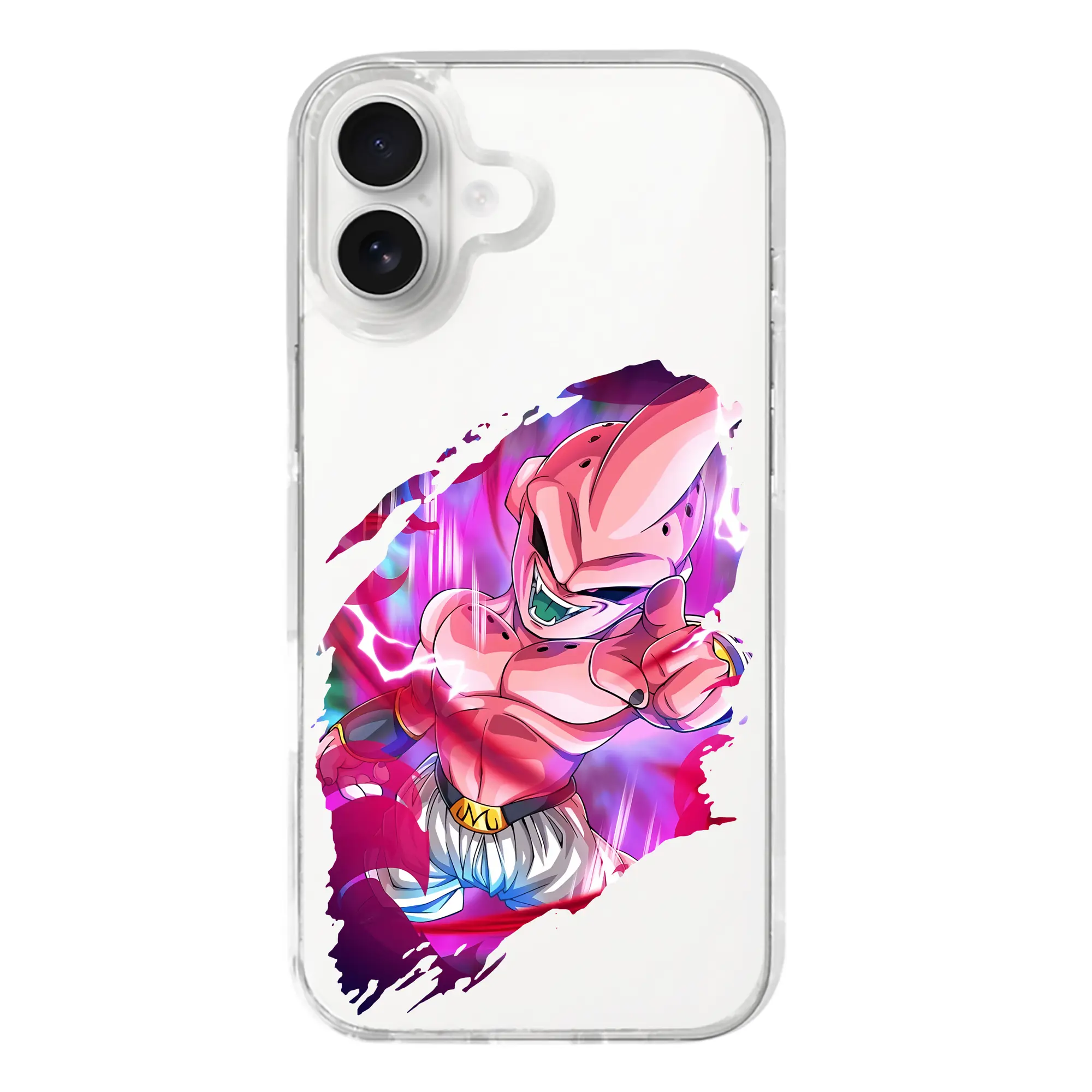 ドラゴンボール グッズ まじん ブウ - iPhone 17シリーズ 透明スマホケース – 薄型・耐衝撃・精密フィット保護カバー